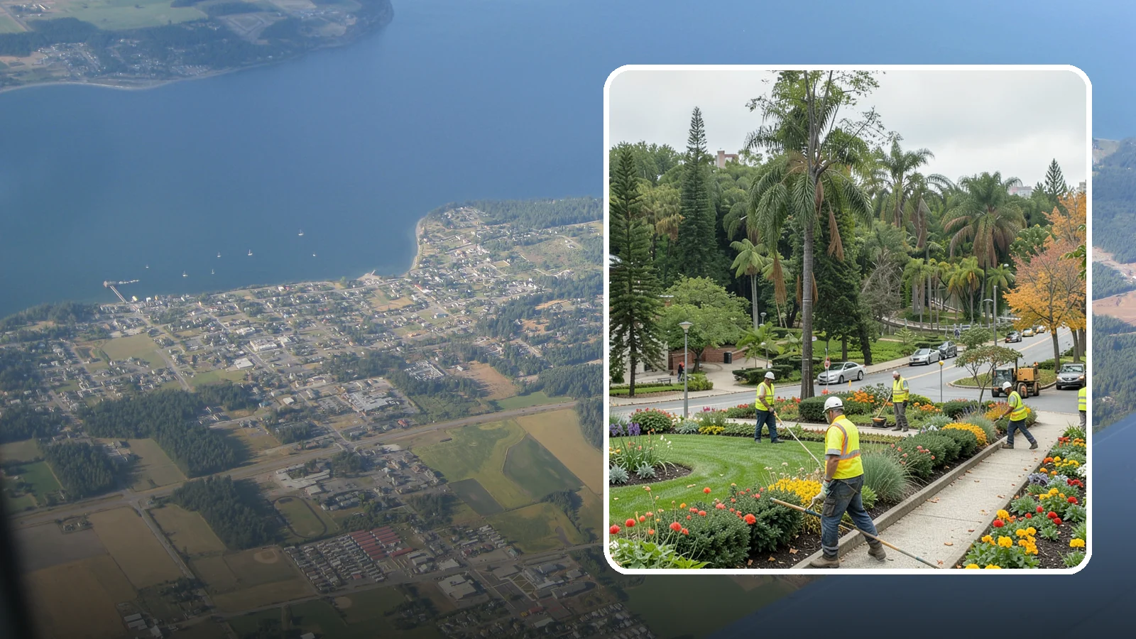 Municipal Flower Program in Coupeville, Island County, WA - We design, plant, and maintain seasonal flower displays for downtowns, entries, and civic spaces across Western Washington.