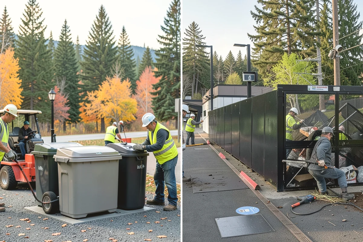 Municipal Flower Program in Covington, King County, WA - We design seasonal color schemes and confirm locations and containers