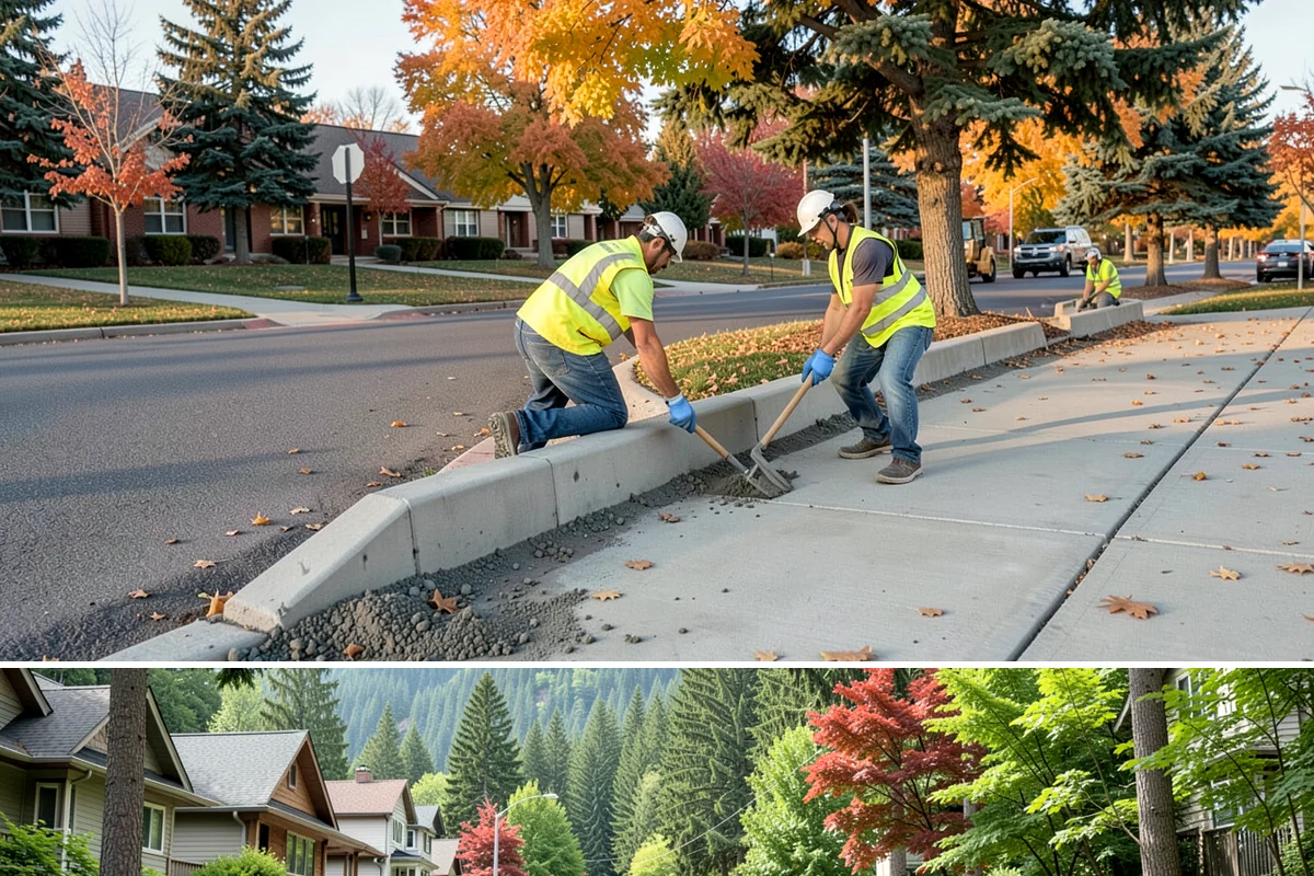 Municipal Flower Program in Darrington, Snohomish County, WA - Displays rotate with the seasons, with spring and summer annuals installed after the last frost and fall and holiday plantings...