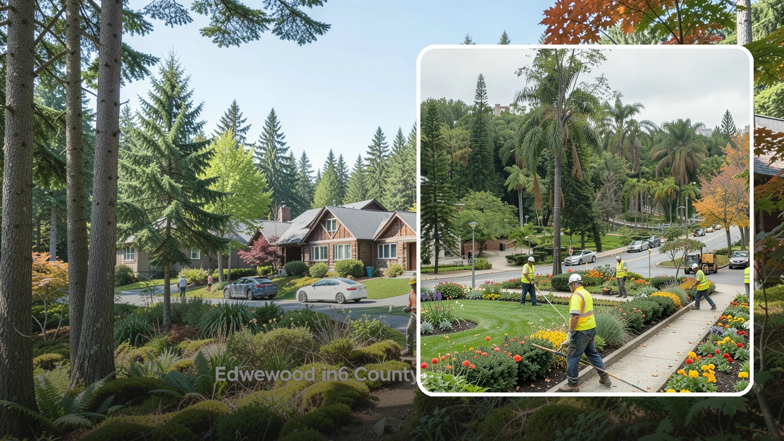 Municipal Flower Program in Edgewood, Pierce County, WA - We design, plant, and maintain seasonal flower displays for downtowns, entries, and civic spaces across Western Washington.