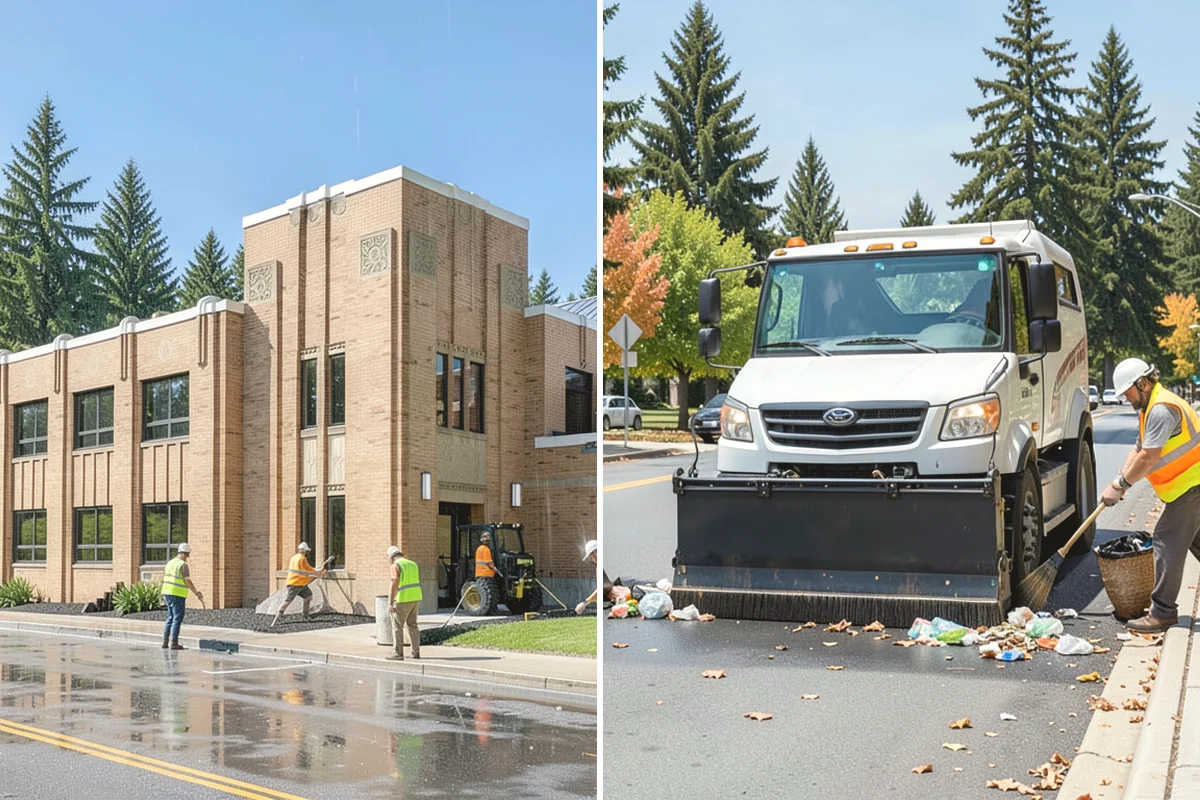 Municipal Flower Program in Edgewood, Pierce County, WA - We design seasonal color schemes and confirm locations and containers