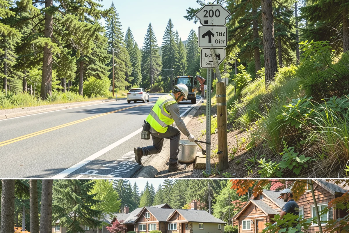 Municipal Flower Program in Edgewood, Pierce County, WA - Displays rotate with the seasons, with spring and summer annuals installed after the last frost and fall and holiday plantings...