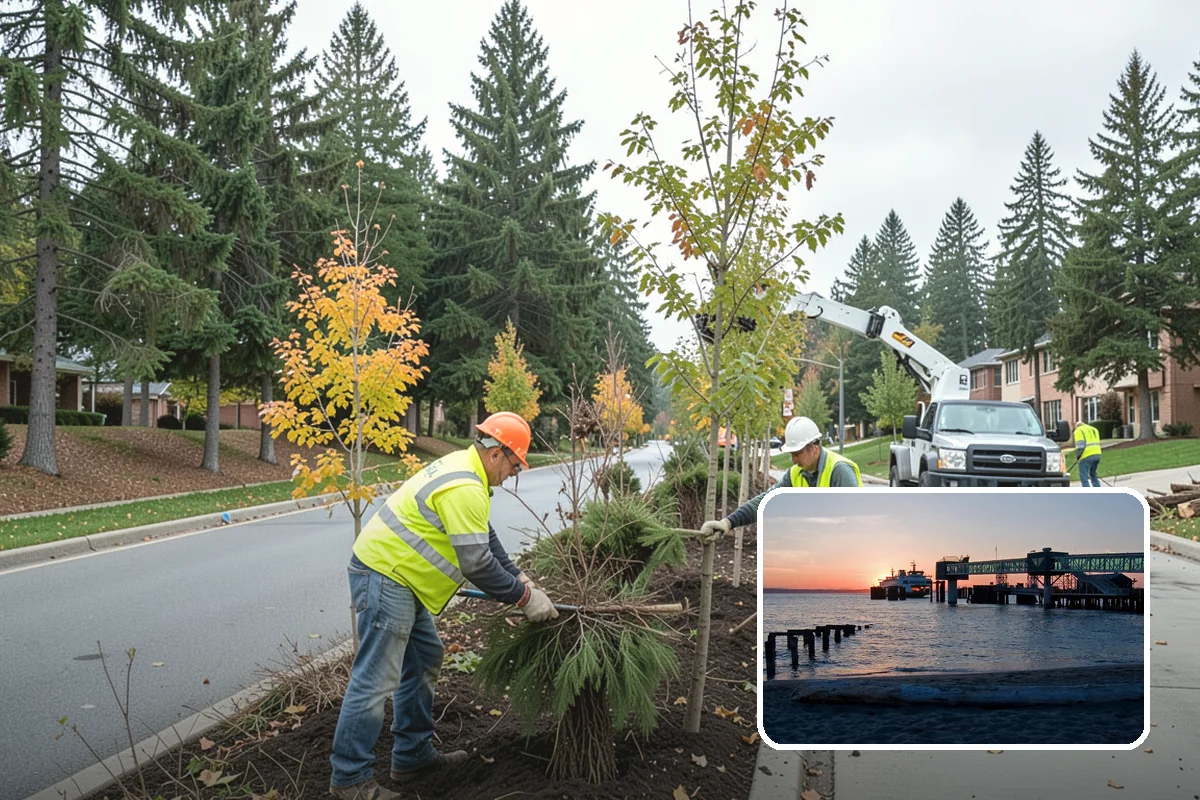 Municipal Flower Program in Edmonds, Snohomish County, WA - Designed seasonal color enhances civic identity and downtown appeal