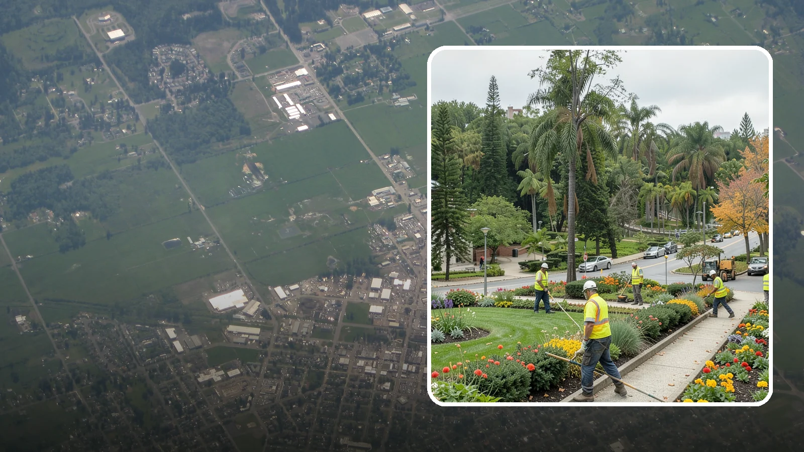 Municipal Flower Program in Enumclaw, King County, WA - We design, plant, and maintain seasonal flower displays for downtowns, entries, and civic spaces across Western Washington.