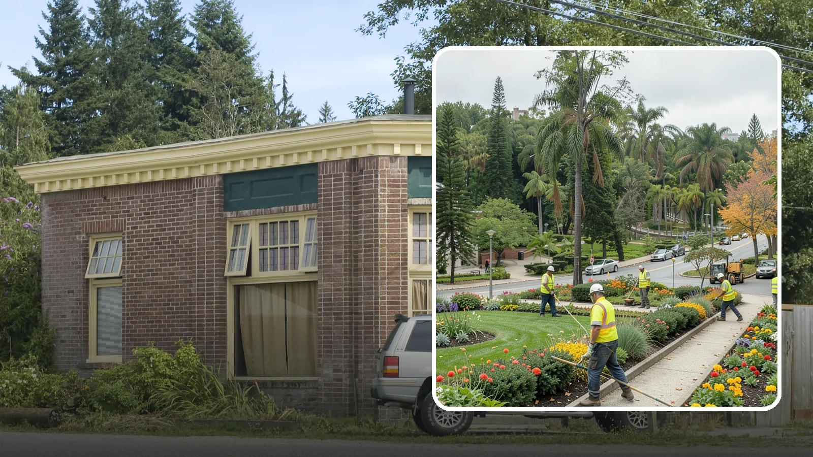 Municipal Flower Program in Hamilton, Skagit County, WA - We design, plant, and maintain seasonal flower displays for downtowns, entries, and civic spaces across Western Washington.