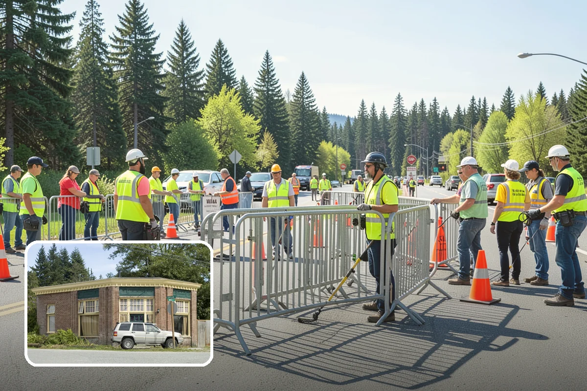 Municipal Flower Program in Hamilton, Skagit County, WA - Designed seasonal color enhances civic identity and downtown appeal