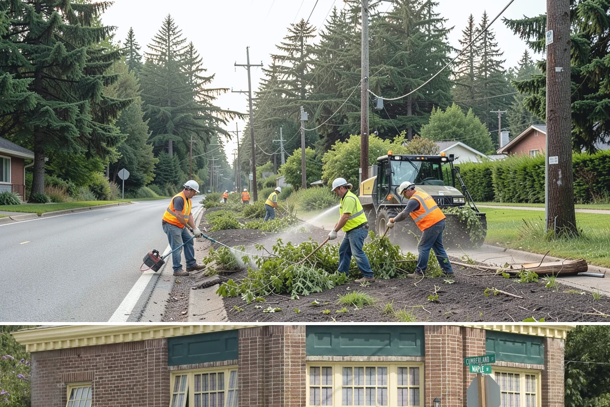 Municipal Flower Program in Hamilton, Skagit County, WA - Displays rotate with the seasons, with spring and summer annuals installed after the last frost and fall and holiday plantings...