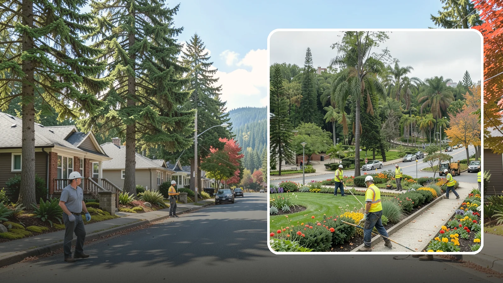 Municipal Flower Program in Hunts Point, King County, WA - We design, plant, and maintain seasonal flower displays for downtowns, entries, and civic spaces across Western Washington.