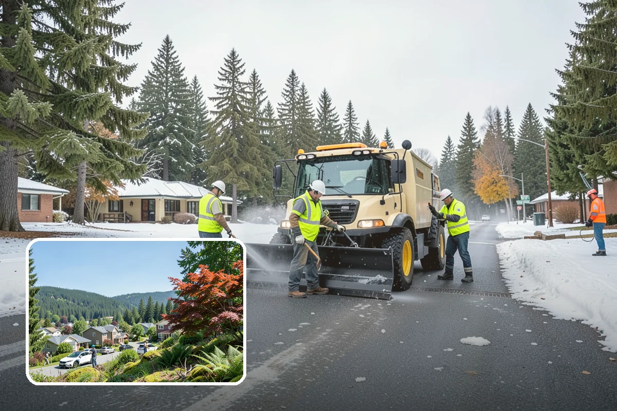 Municipal Flower Program in Index, Snohomish County, WA - Designed seasonal color enhances civic identity and downtown appeal