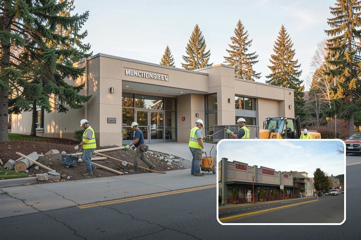 Municipal Flower Program in Issaquah, King County, WA - Designed seasonal color enhances civic identity and downtown appeal