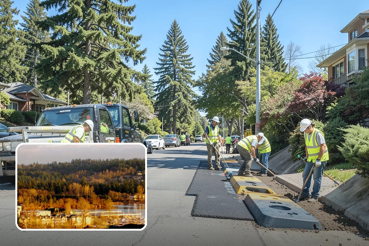 Municipal Flower Program in Kenmore, King County, WA - Designed seasonal color enhances civic identity and downtown appeal