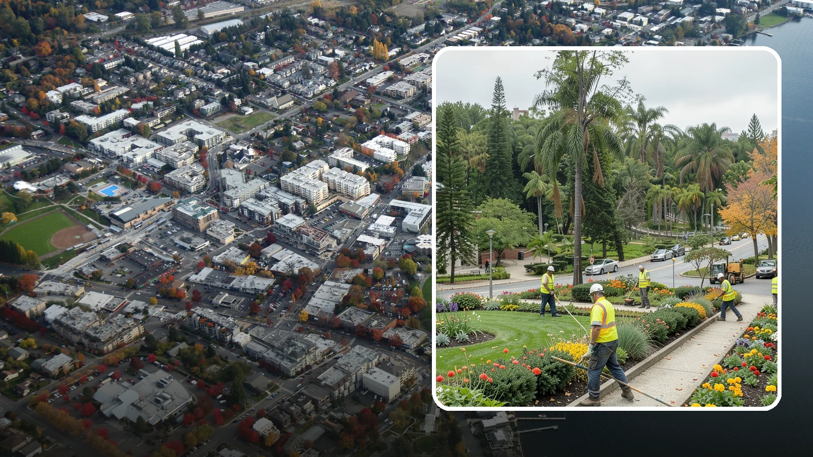 Municipal Flower Program in Kirkland, King County, WA - We design, plant, and maintain seasonal flower displays for downtowns, entries, and civic spaces across Western Washington.