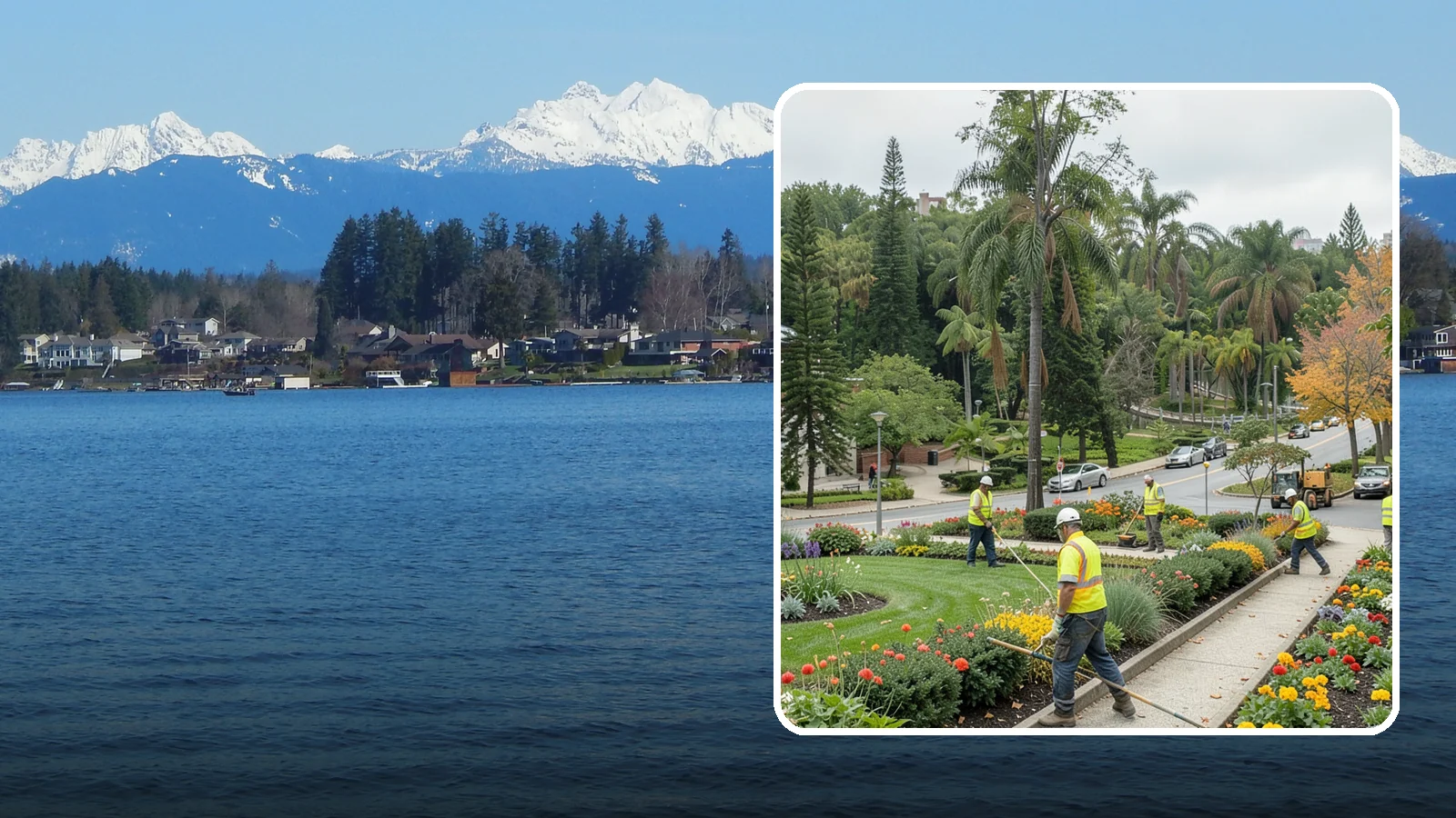Municipal Flower Program in Lake Stevens, Snohomish County, WA - We design, plant, and maintain seasonal flower displays for downtowns, entries, and civic spaces across Western Washington.