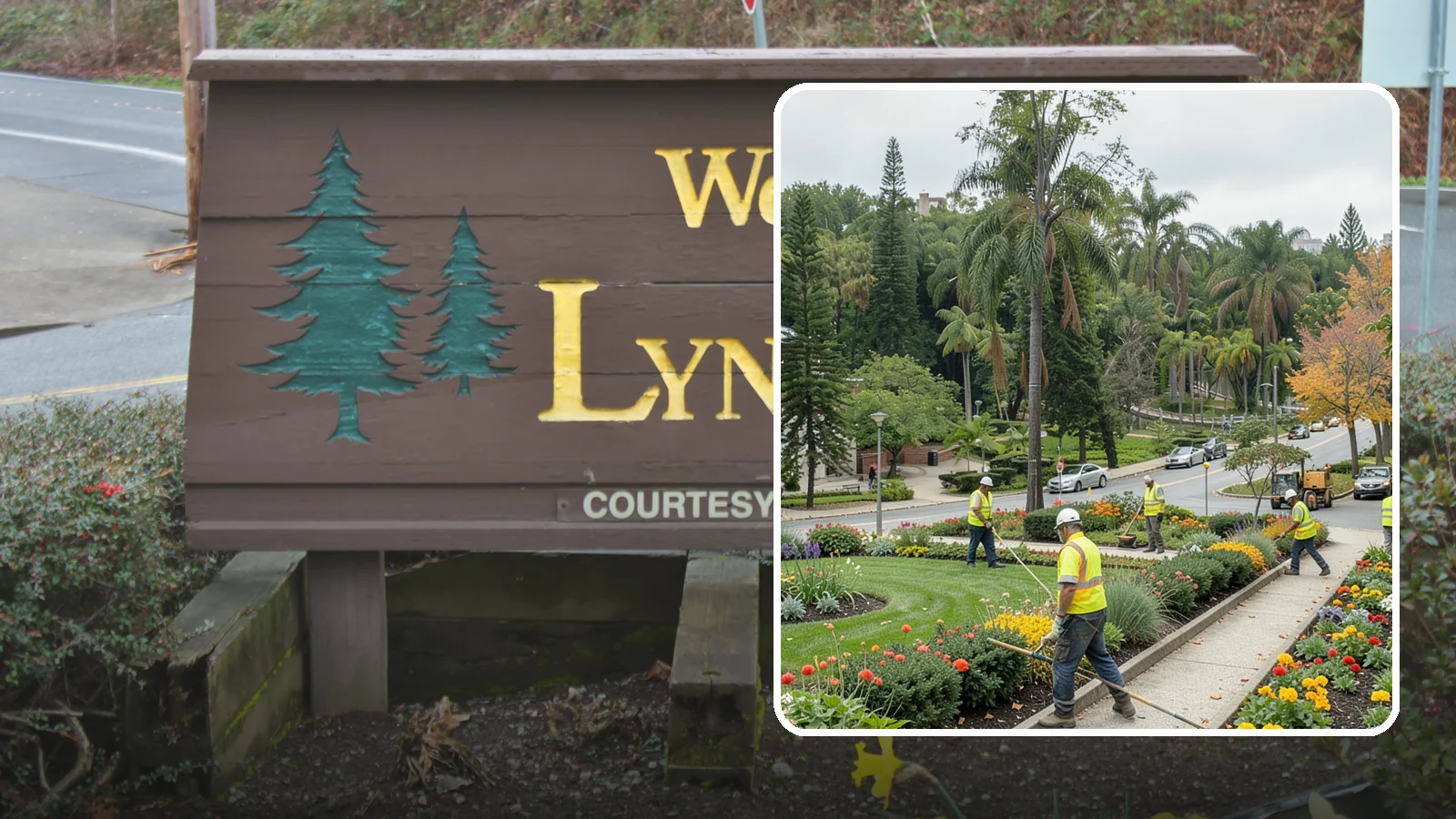 Municipal Flower Program in Lynnwood, Snohomish County, WA - We design, plant, and maintain seasonal flower displays for downtowns, entries, and civic spaces across Western Washington.