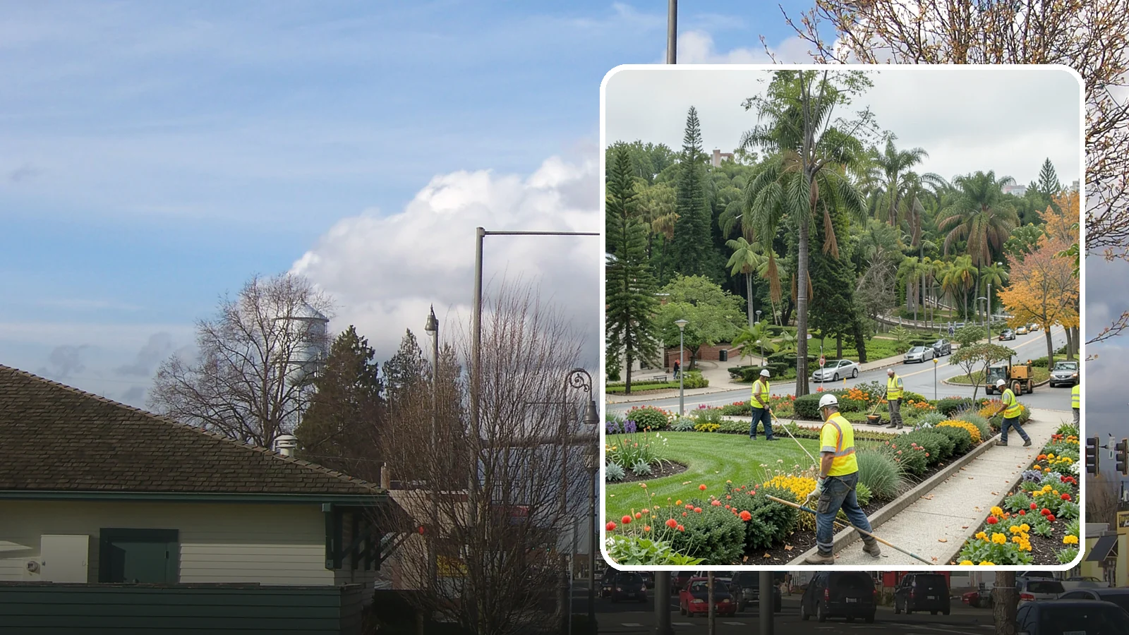 Municipal Flower Program in Marysville, Snohomish County, WA - We design, plant, and maintain seasonal flower displays for downtowns, entries, and civic spaces across Western Washington.
