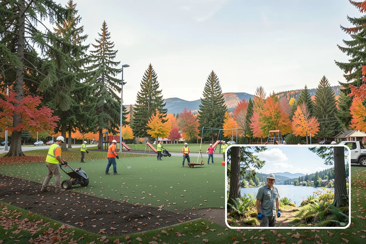 Municipal Flower Program in Milton, King County, WA - Designed seasonal color enhances civic identity and downtown appeal