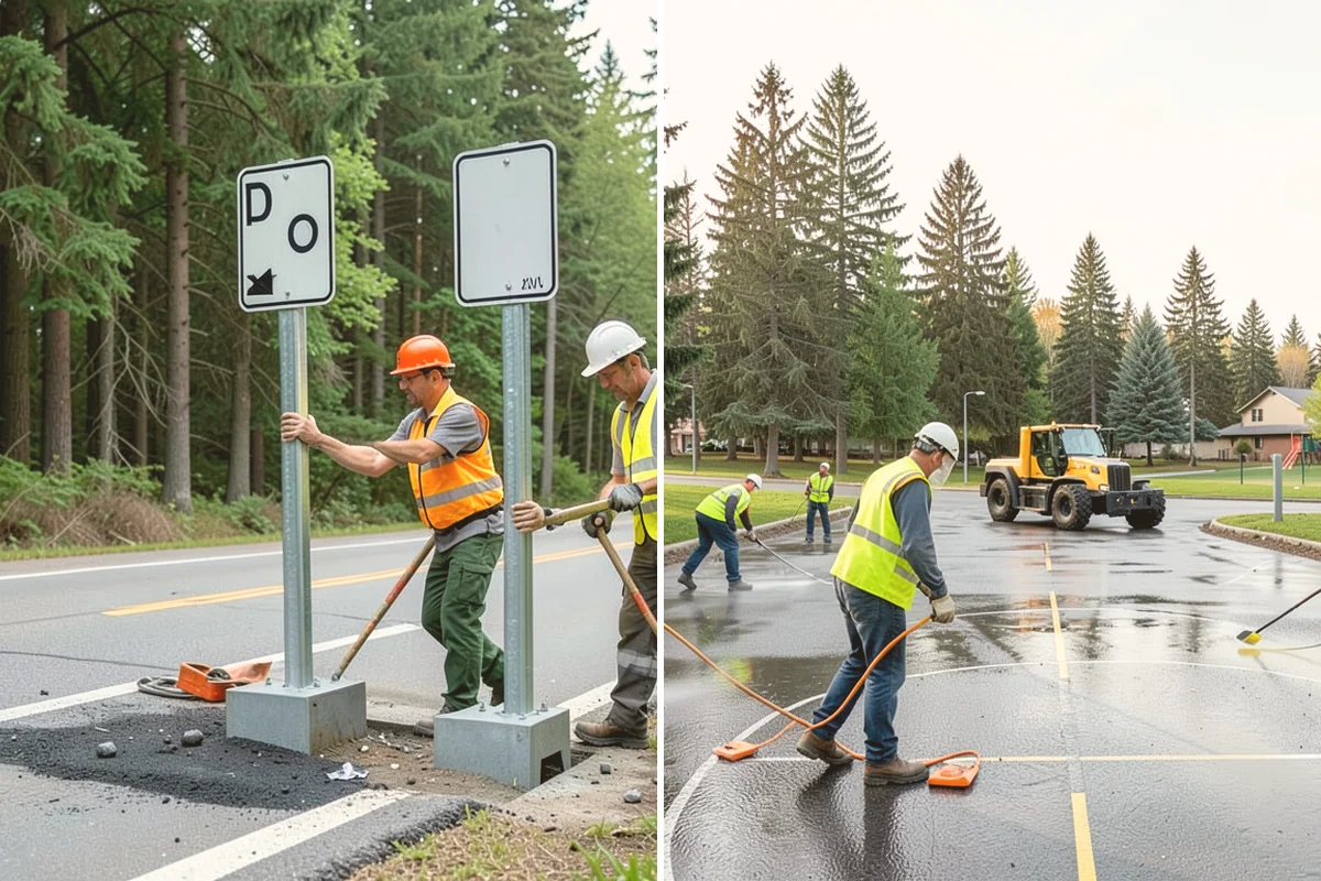 Municipal Flower Program in Milton, King County, WA - We design seasonal color schemes and confirm locations and containers