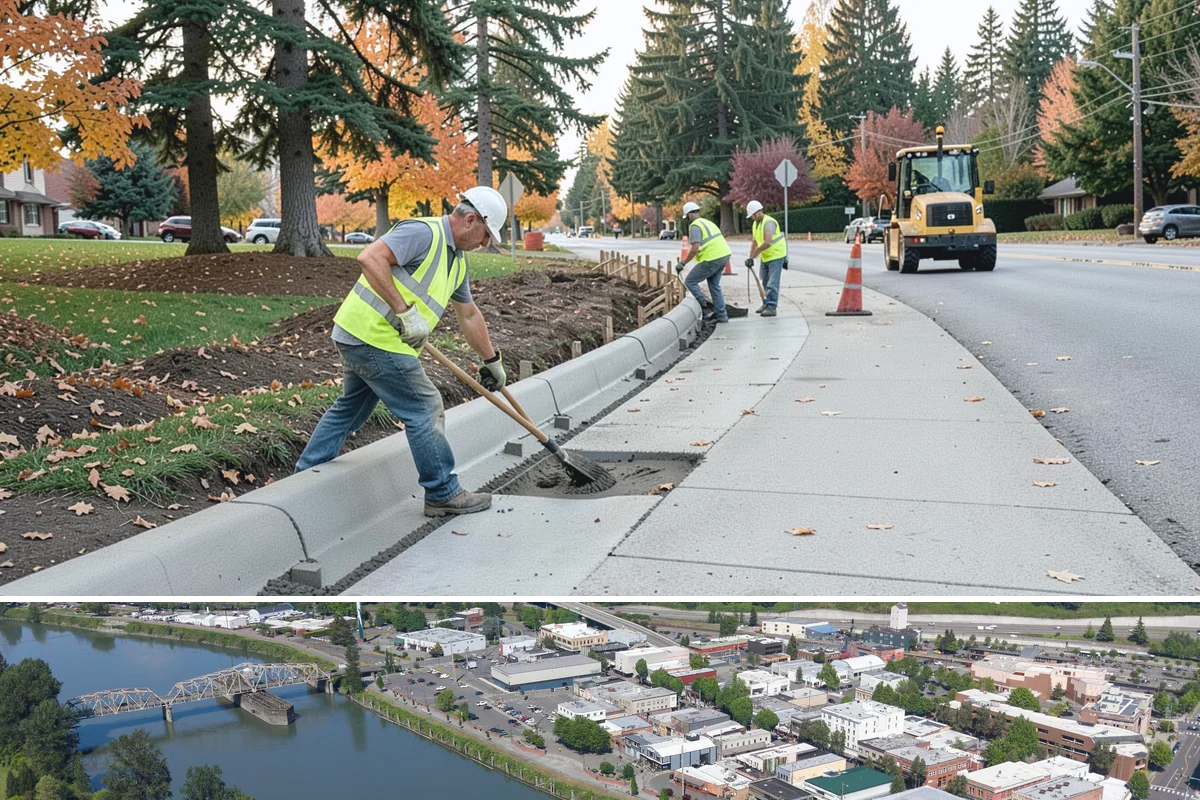 Municipal Flower Program in Mount Vernon, Skagit County, WA - Displays rotate with the seasons, with spring and summer annuals installed after the last frost and fall and holiday plantings...