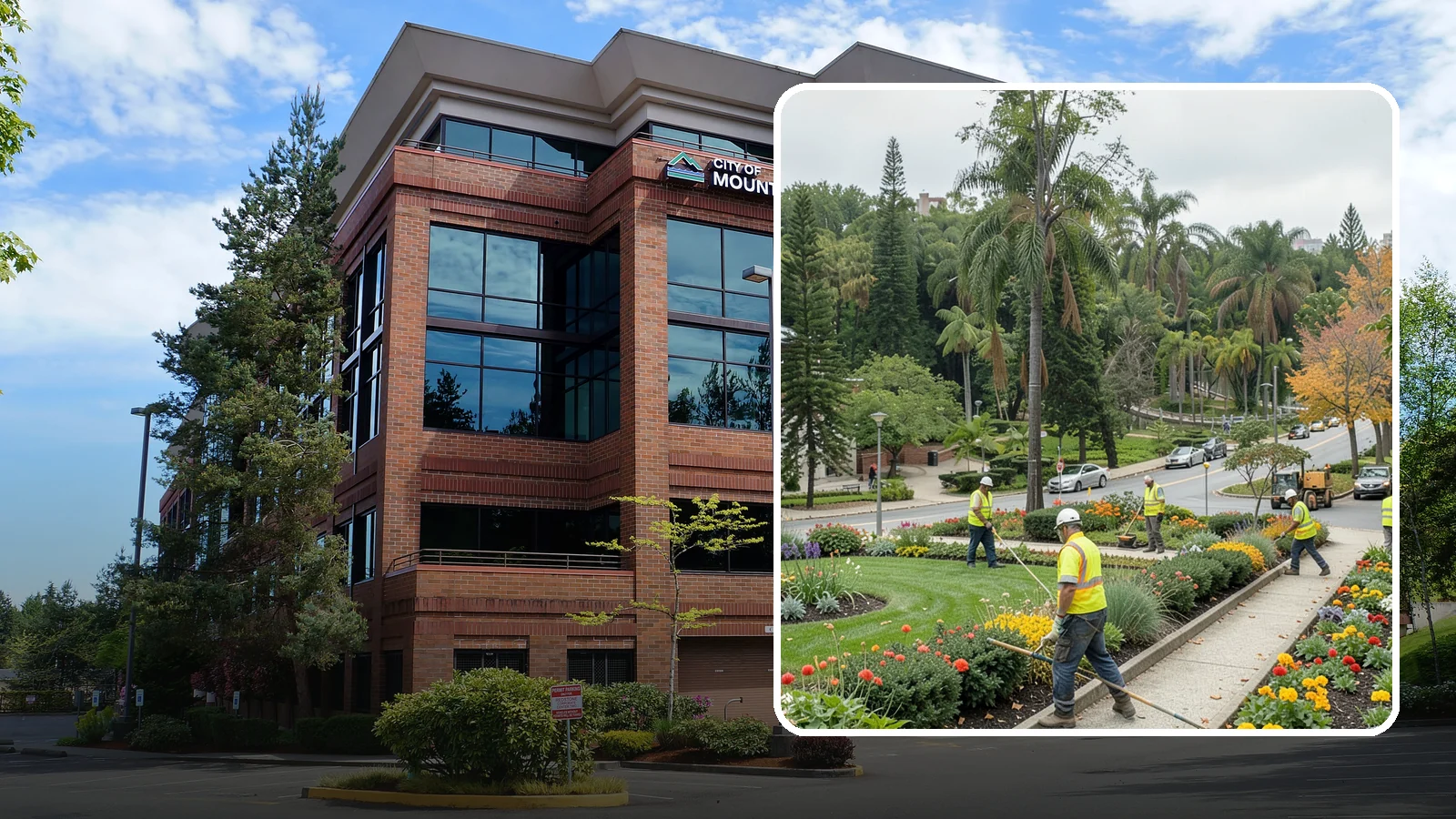 Municipal Flower Program in Mountlake Terrace, Snohomish County, WA - We design, plant, and maintain seasonal flower displays for downtowns, entries, and civic spaces across Western Washington.