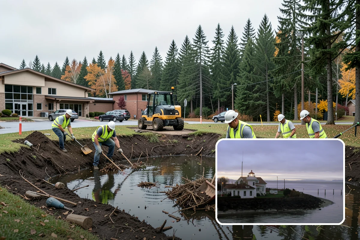 Municipal Flower Program in Mukilteo, Snohomish County, WA - Designed seasonal color enhances civic identity and downtown appeal