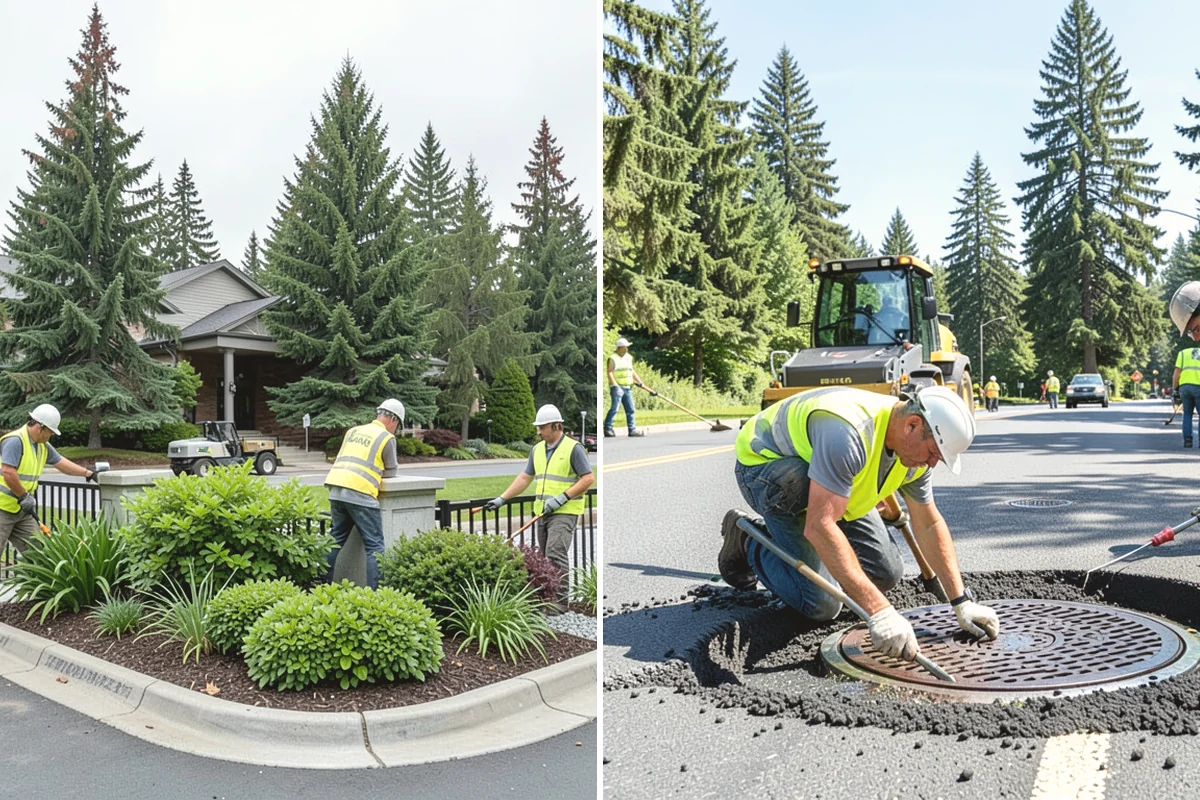 Municipal Flower Program in Mukilteo, Snohomish County, WA - We design seasonal color schemes and confirm locations and containers