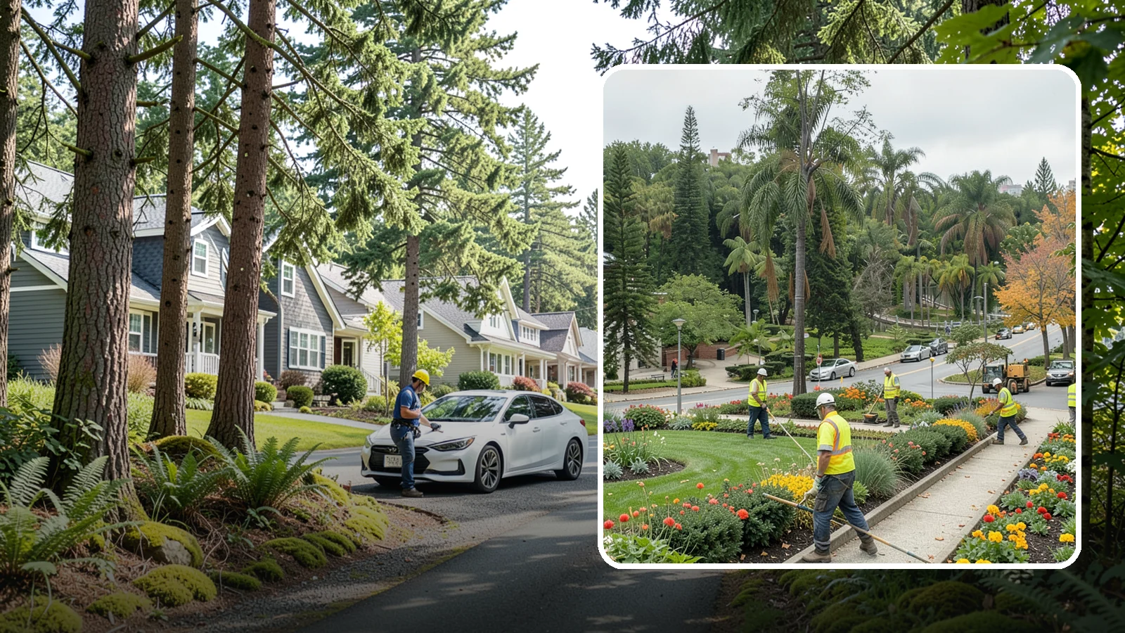 Municipal Flower Program in Normandy Park, King County, WA - We design, plant, and maintain seasonal flower displays for downtowns, entries, and civic spaces across Western Washington.
