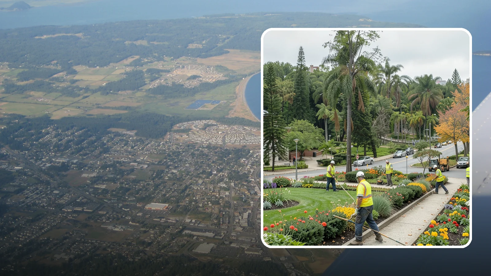 Municipal Flower Program in Oak Harbor, Island County, WA - We design, plant, and maintain seasonal flower displays for downtowns, entries, and civic spaces across Western Washington.