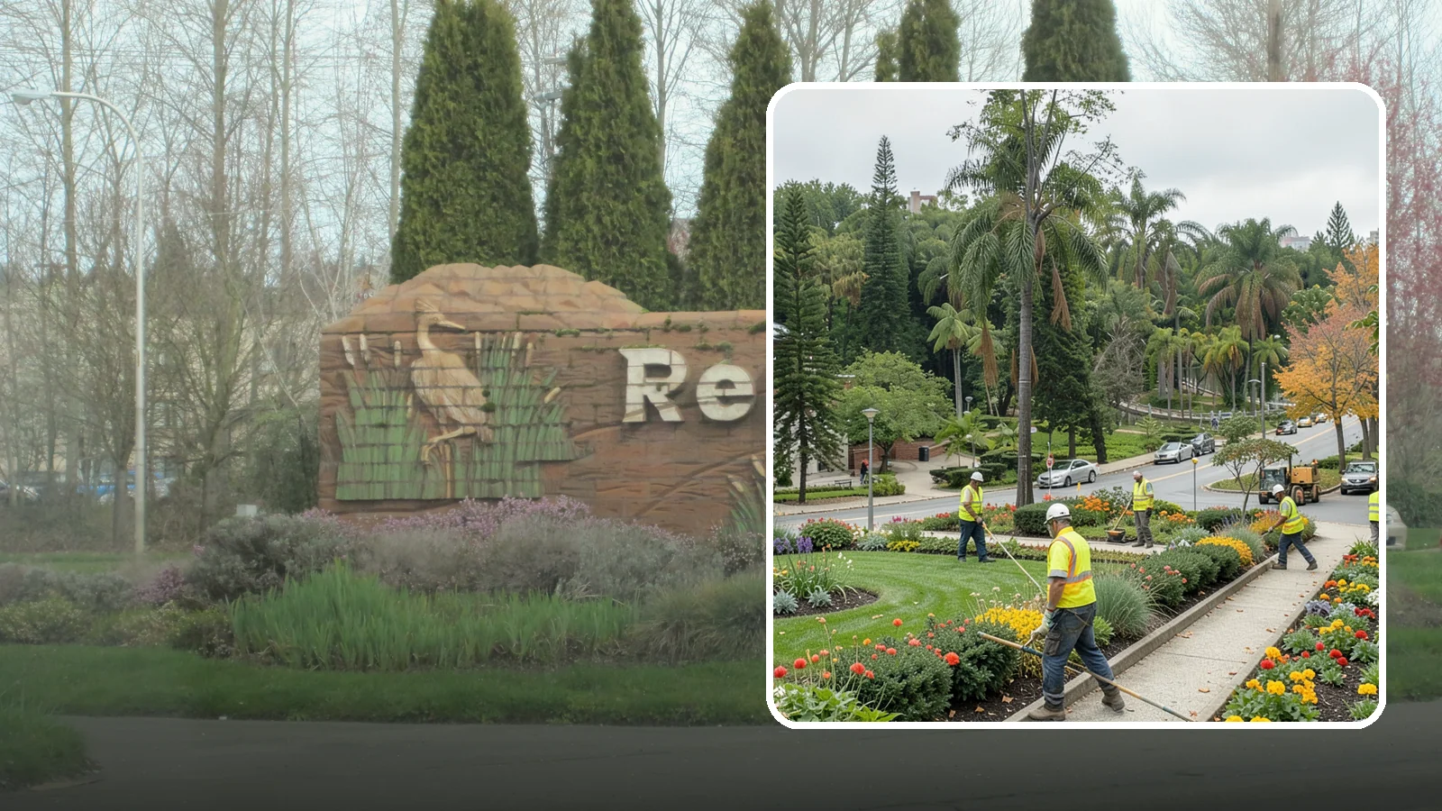 Municipal Flower Program in Renton, King County, WA - We design, plant, and maintain seasonal flower displays for downtowns, entries, and civic spaces across Western Washington.