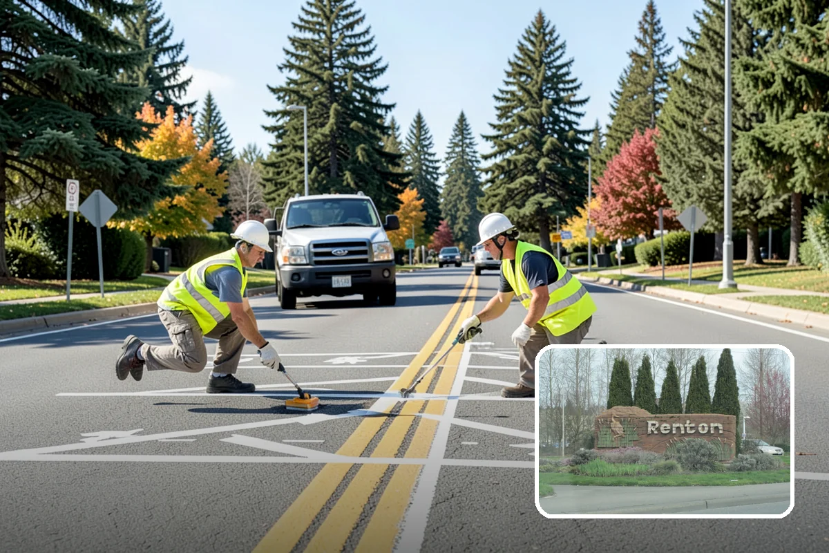 Municipal Flower Program in Renton, King County, WA - Designed seasonal color enhances civic identity and downtown appeal