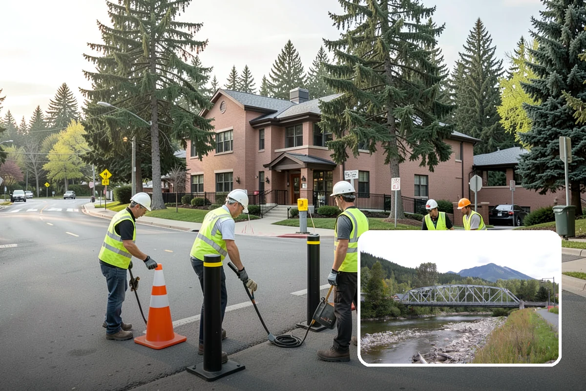 Municipal Flower Program in Skykomish, King County, WA - Designed seasonal color enhances civic identity and downtown appeal