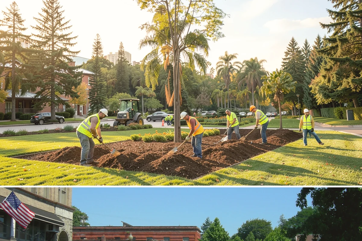 Municipal Flower Program in Snohomish, Snohomish County, WA - Displays rotate with the seasons, with spring and summer annuals installed after the last frost and fall and holiday plantings...