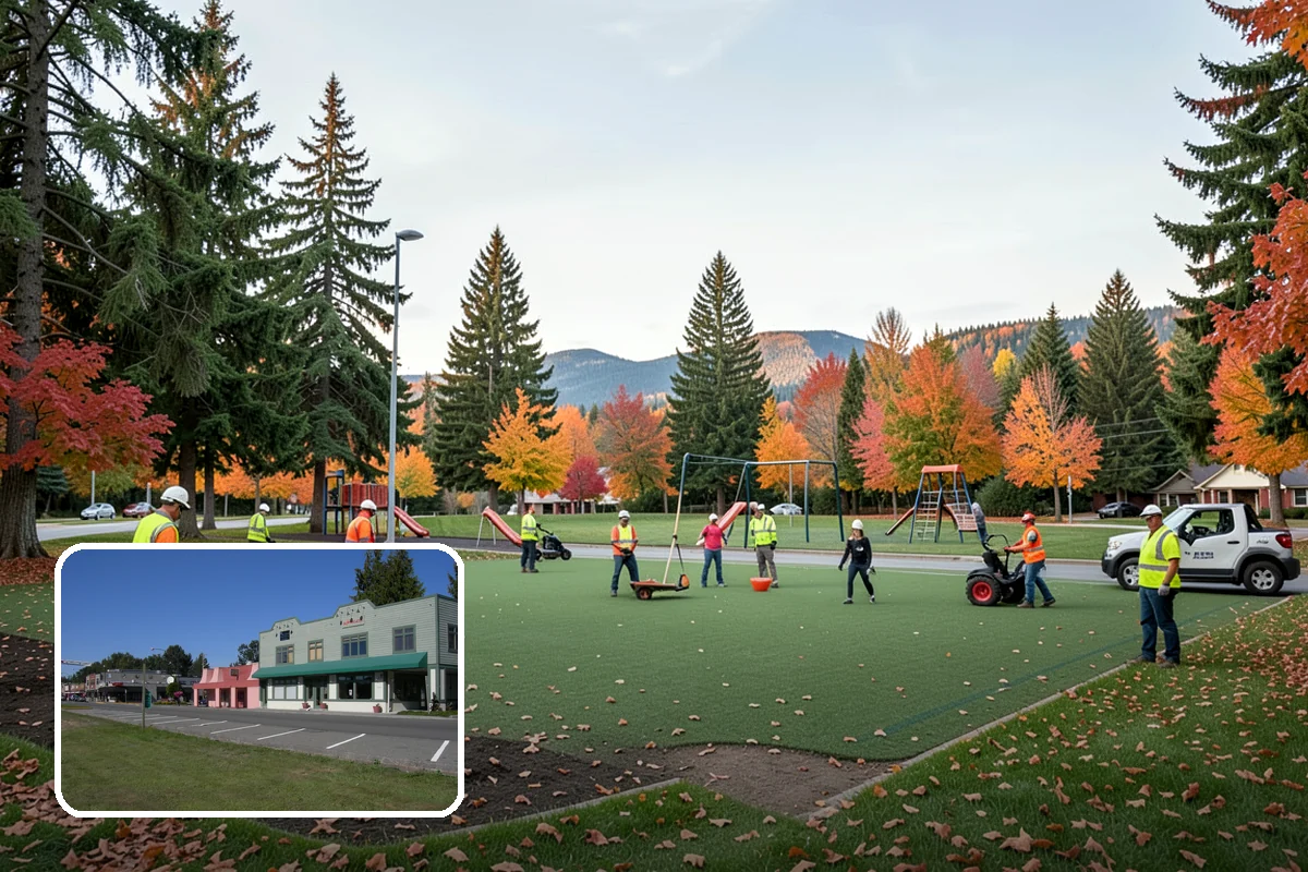 Municipal Flower Program in Snoqualmie, King County, WA - Designed seasonal color enhances civic identity and downtown appeal