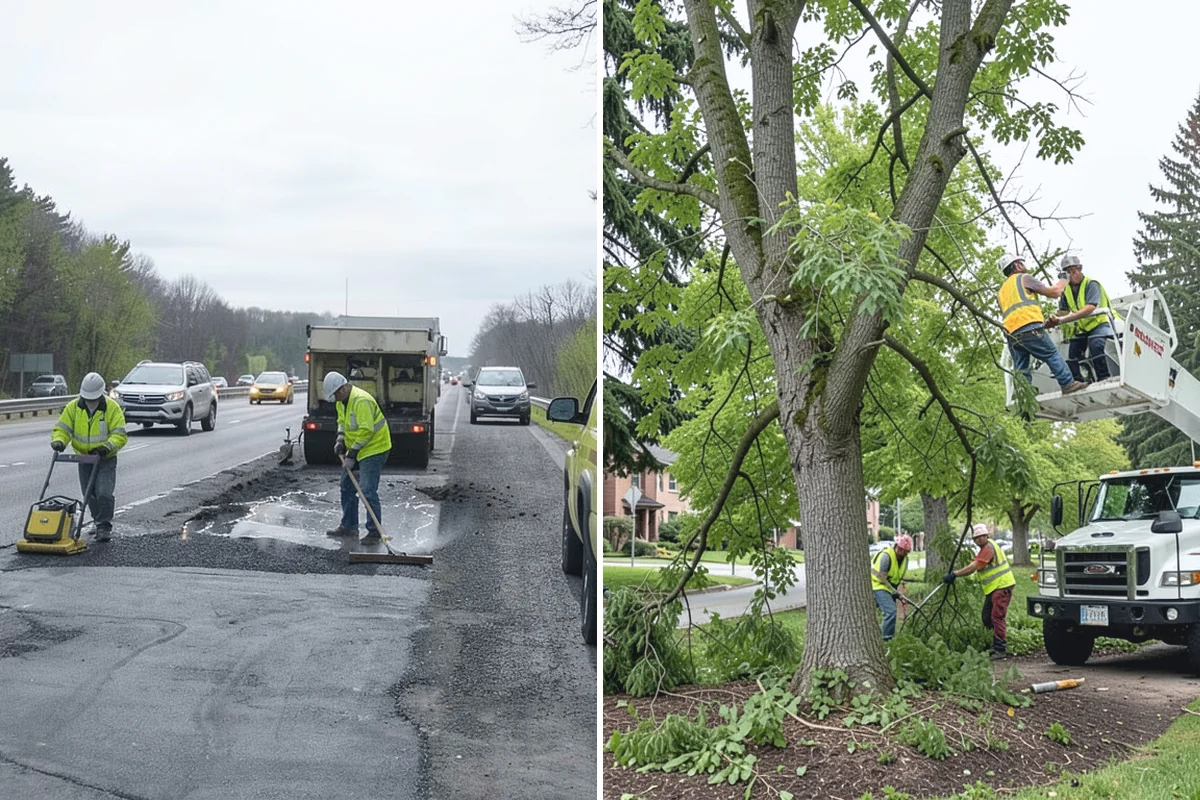 Municipal Flower Program in South Prairie, Pierce County, WA - We design seasonal color schemes and confirm locations and containers