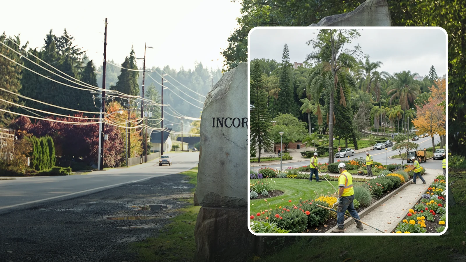 Municipal Flower Program in Wilkeson, Pierce County, WA - We design, plant, and maintain seasonal flower displays for downtowns, entries, and civic spaces across Western Washington.