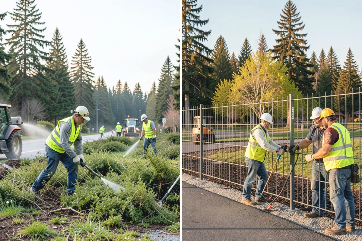 Municipal Flower Program in Wilkeson, Pierce County, WA - We design seasonal color schemes and confirm locations and containers