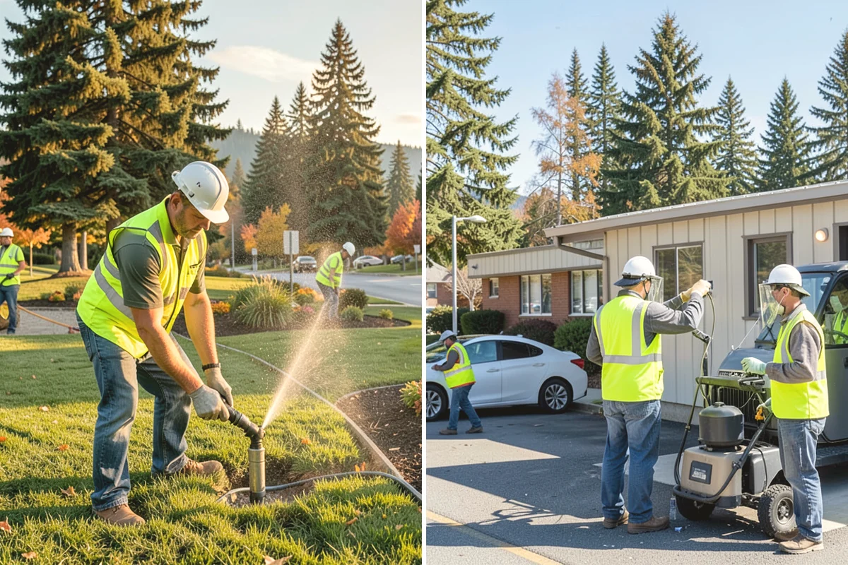 Municipal Flower Program in Yarrow Point, King County, WA - We design seasonal color schemes and confirm locations and containers