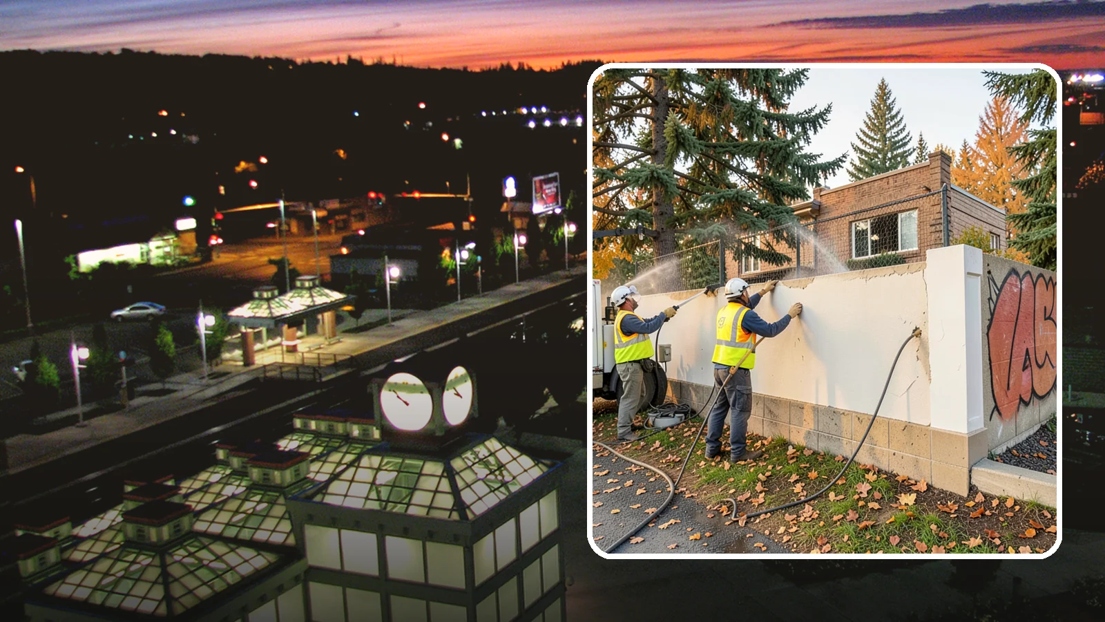 Municipal Graffiti Removal in Auburn, King County, WA - We remove graffiti from public surfaces quickly using pressure, chemical, and coating methods for Western Washington...