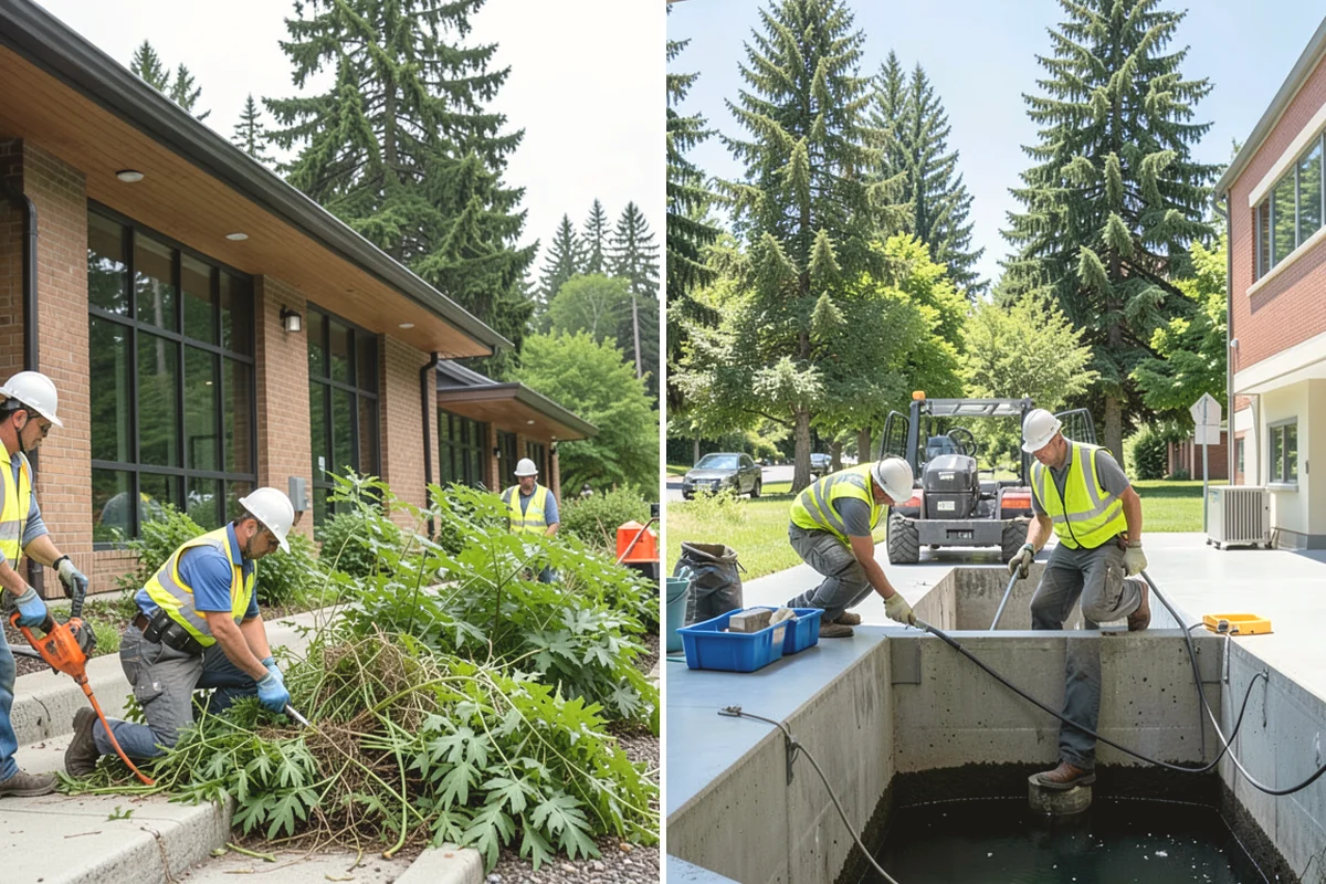Municipal Graffiti Removal in Duvall, King County, WA - A report or route identifies tagged surfaces for removal