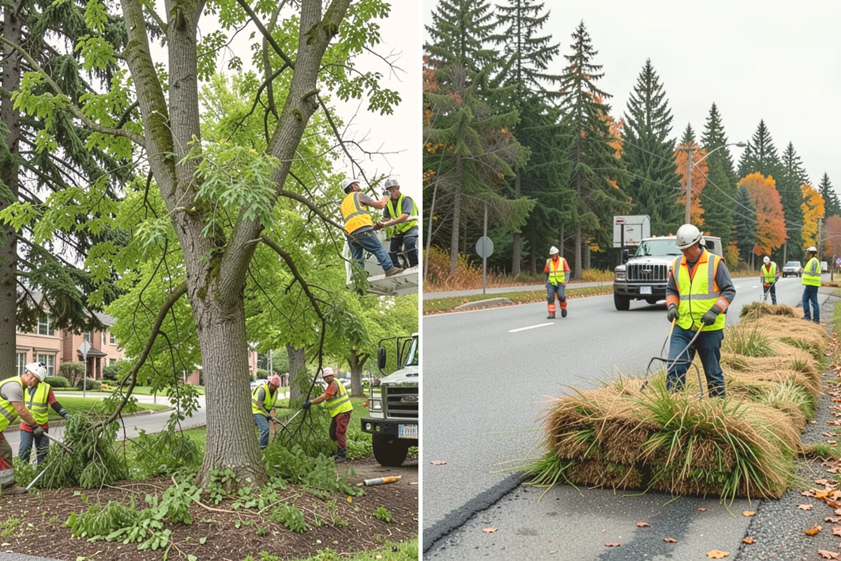 Municipal Graffiti Removal in Eatonville, Pierce County, WA - A report or route identifies tagged surfaces for removal
