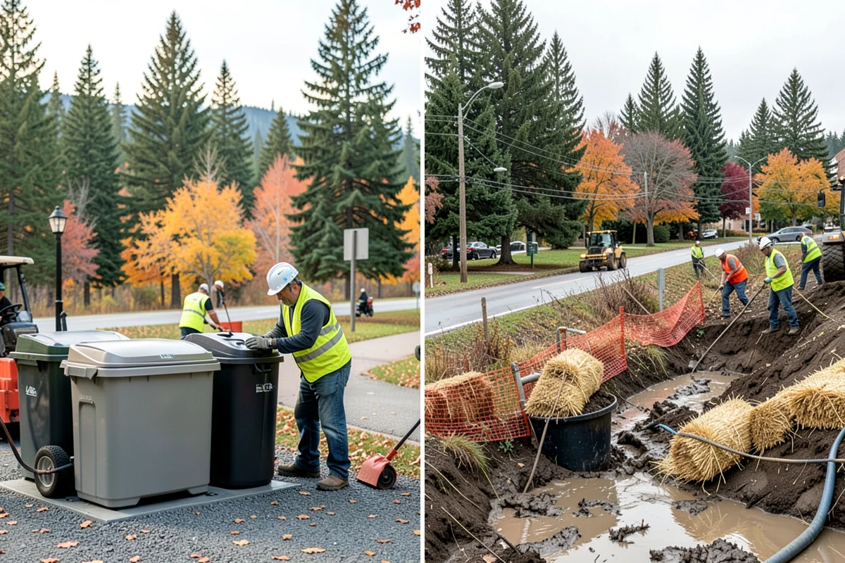 Municipal Graffiti Removal in Federal Way, King County, WA - A report or route identifies tagged surfaces for removal