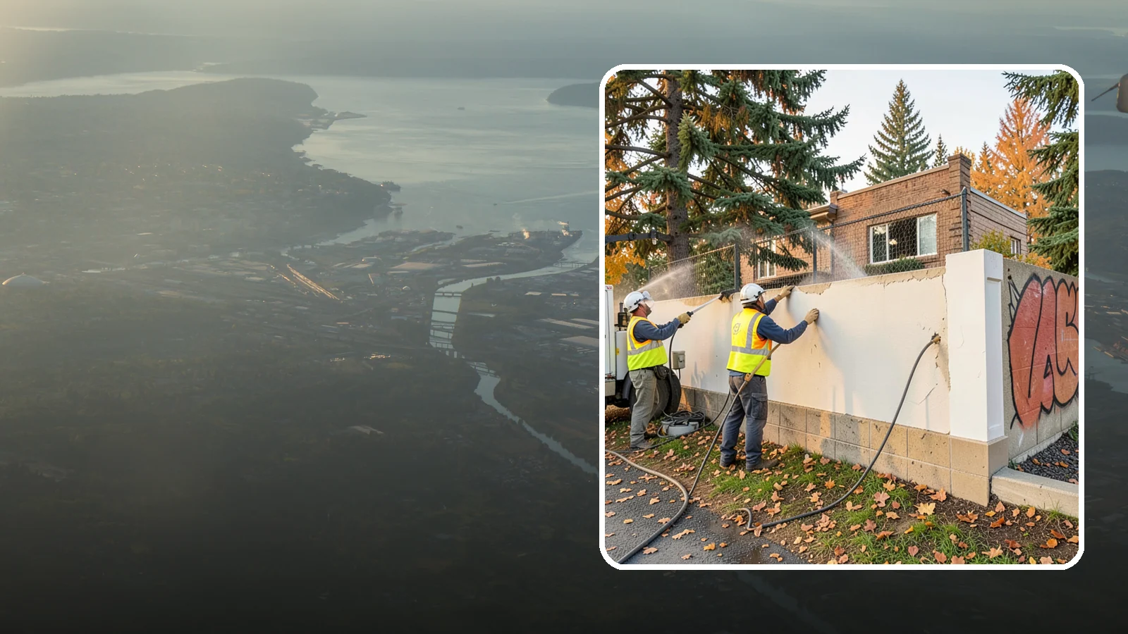 Municipal Graffiti Removal in Fife, Pierce County, WA - We remove graffiti from public surfaces quickly using pressure, chemical, and coating methods for Western Washington...