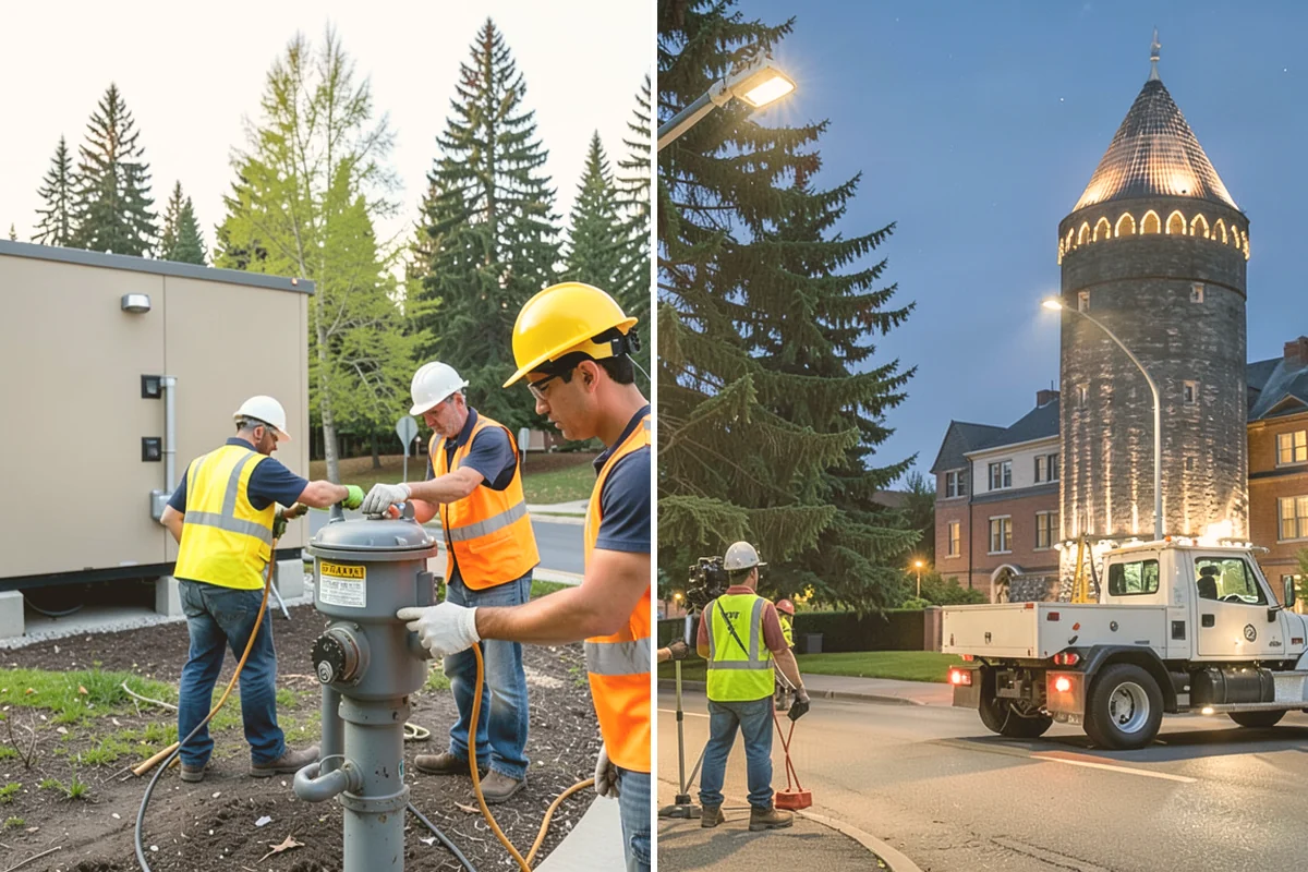Municipal Graffiti Removal in Fife, Pierce County, WA - A report or route identifies tagged surfaces for removal