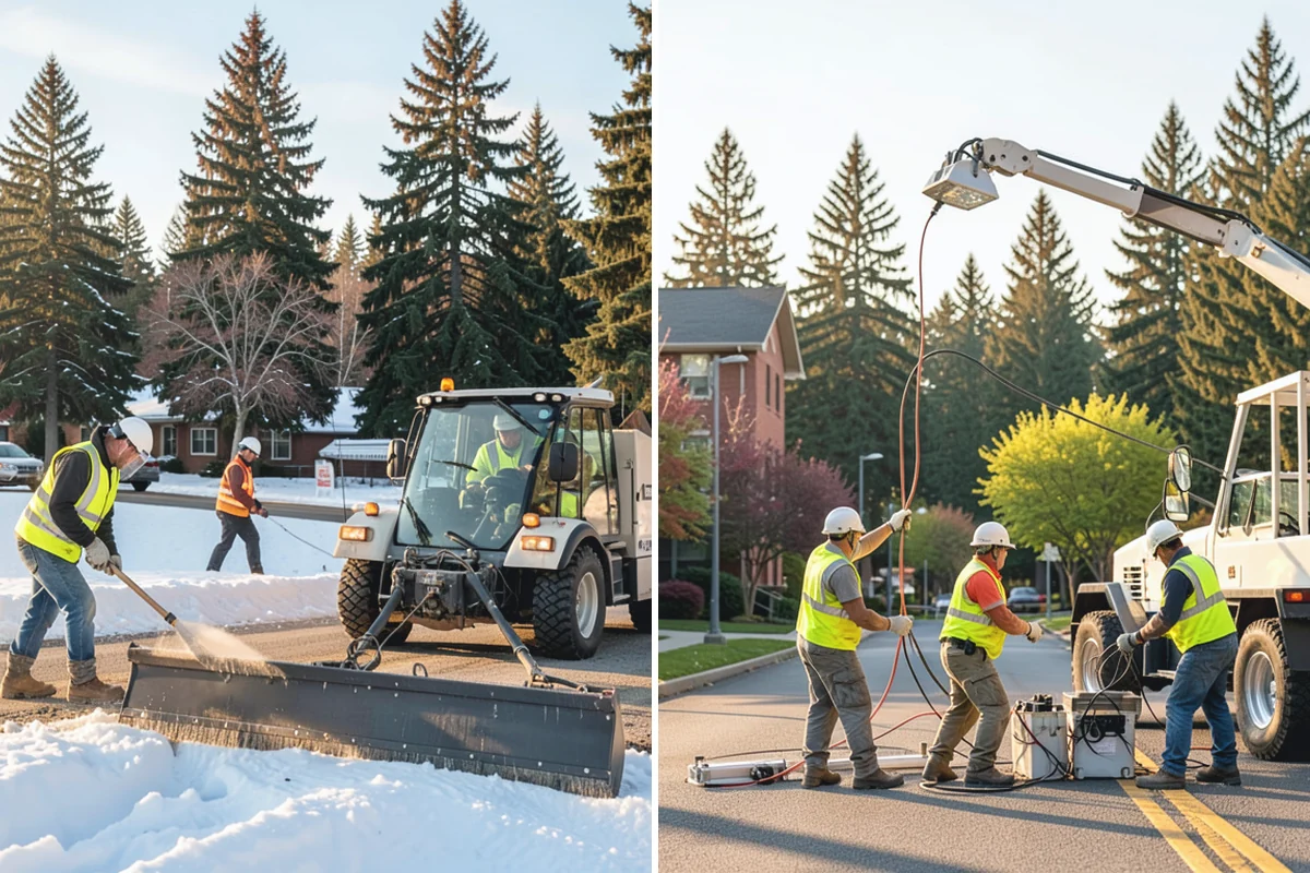 Municipal Graffiti Removal in Marysville, Snohomish County, WA - A report or route identifies tagged surfaces for removal