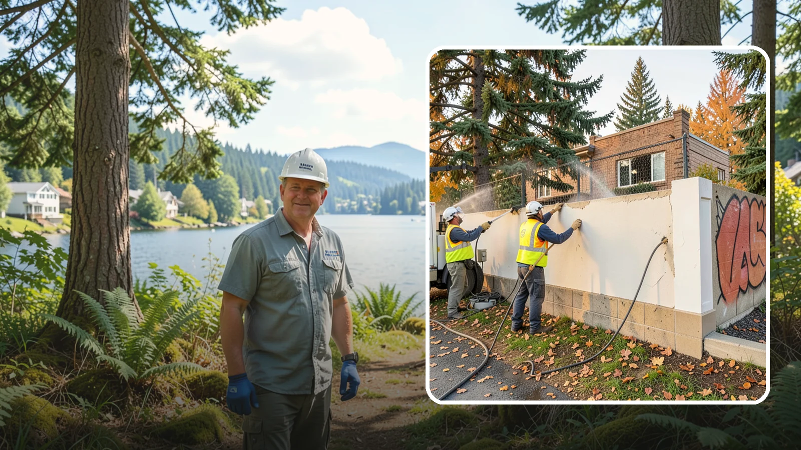 Municipal Graffiti Removal in Milton, King County, WA - We remove graffiti from public surfaces quickly using pressure, chemical, and coating methods for Western Washington...