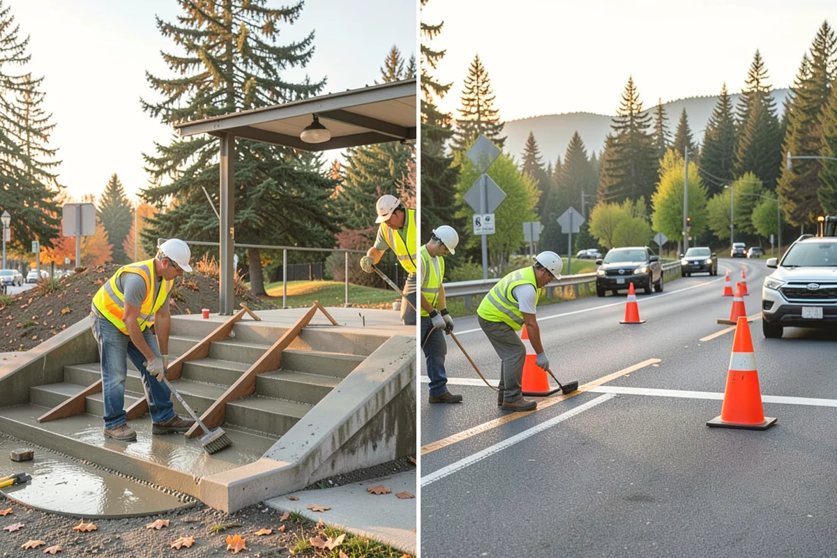 Municipal Graffiti Removal in Oak Harbor, Island County, WA - A report or route identifies tagged surfaces for removal