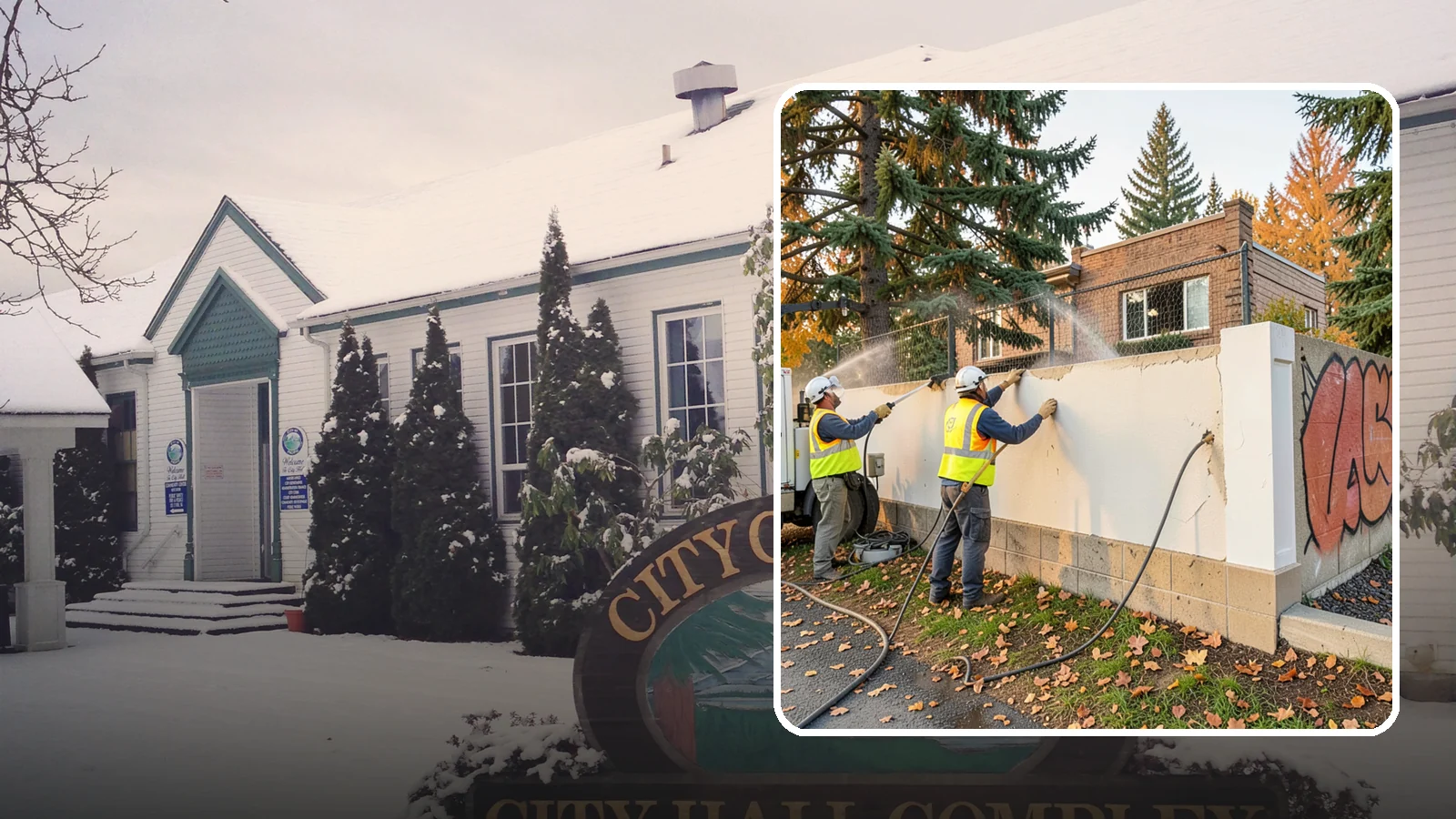 Municipal Graffiti Removal in Pacific, King County, WA - We remove graffiti from public surfaces quickly using pressure, chemical, and coating methods for Western Washington...