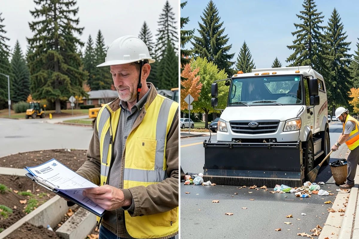 Municipal Graffiti Removal in Snoqualmie, King County, WA - A report or route identifies tagged surfaces for removal
