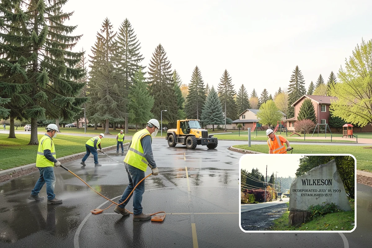 Municipal Graffiti Removal in Wilkeson, Pierce County, WA - Fast removal deters repeat tagging and blight