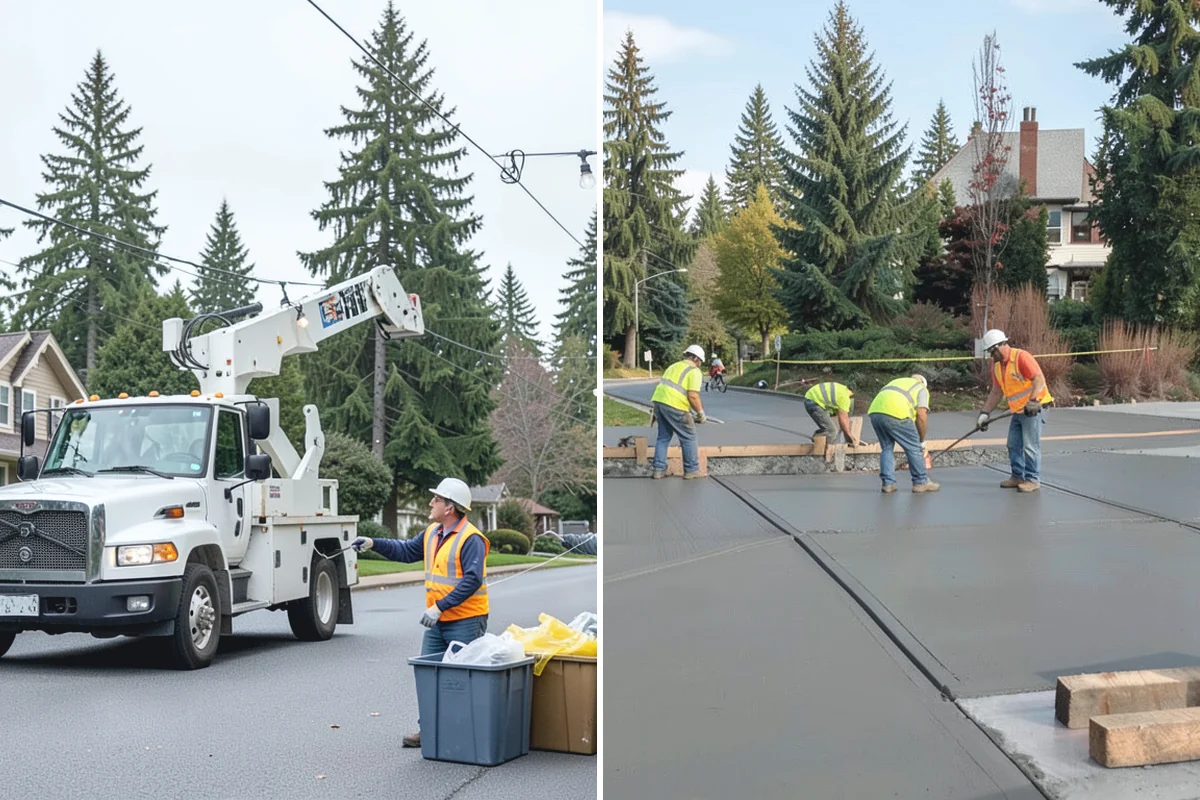 Municipal Graffiti Removal in Wilkeson, Pierce County, WA - A report or route identifies tagged surfaces for removal