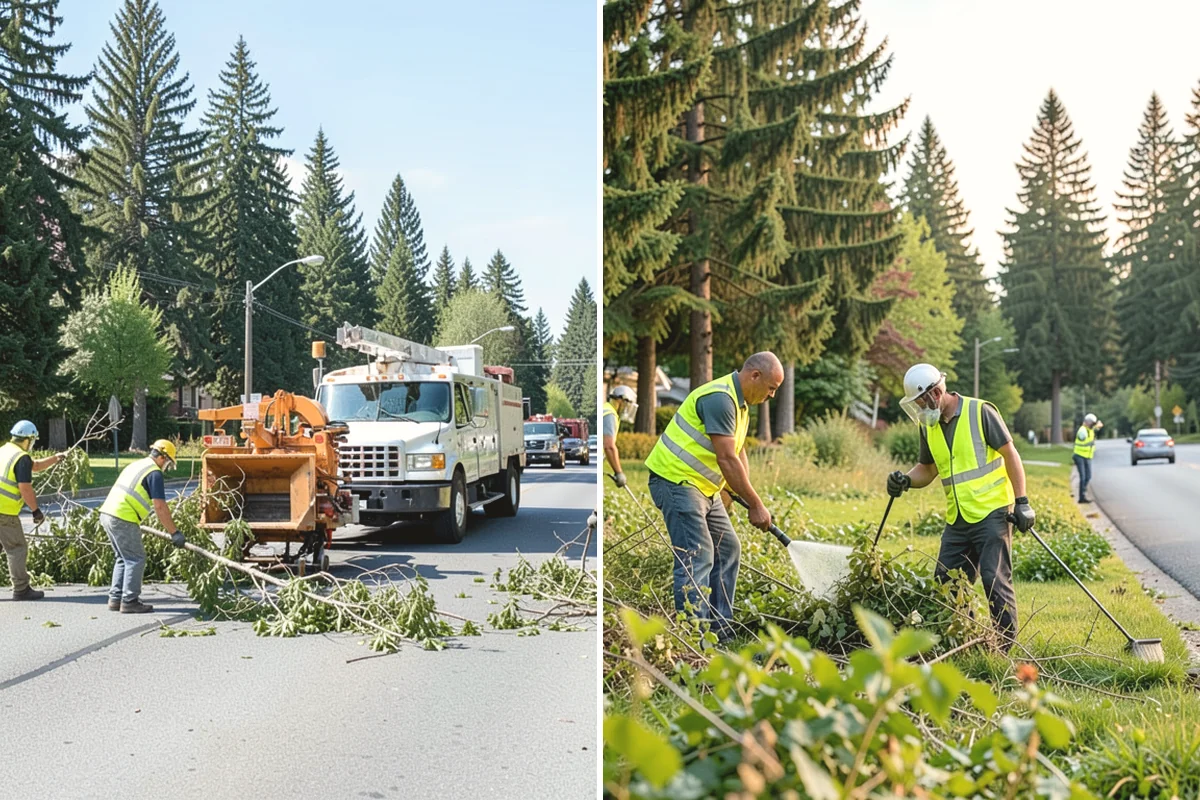 Municipal Graffiti Removal in Yarrow Point, King County, WA - A report or route identifies tagged surfaces for removal